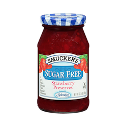 Smucker's - Sugar Free Strawberry Preserves - Ohio Snacks