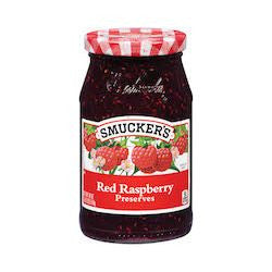 Smucker's - Red Raspberry Preserves - Ohio Snacks