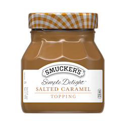 Smucker's - Simple Delight Salted Caramel Topping - Ohio Snacks