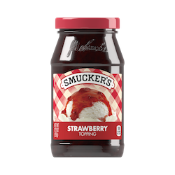 Smucker's - Strawberry Topping - Ohio Snacks